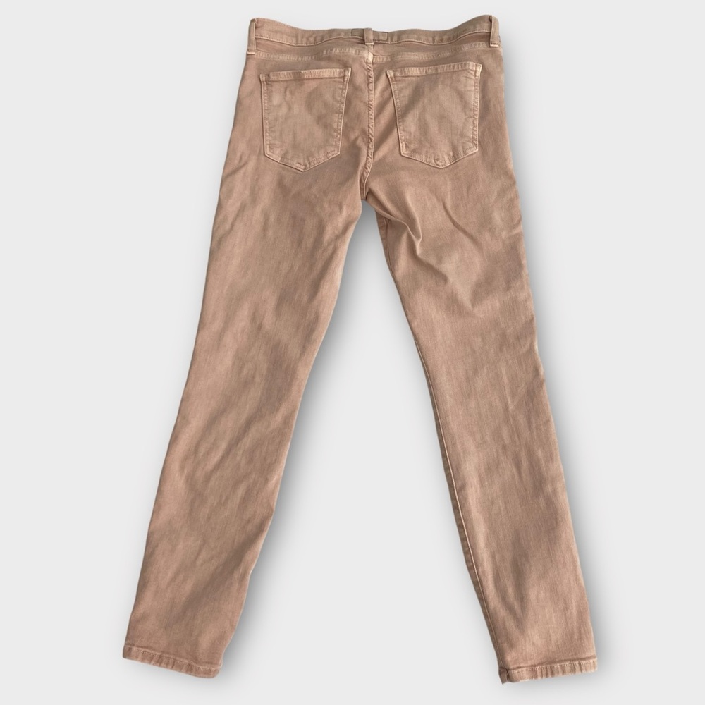 Current/Elliott Women’s Jeans Size 30 Skinny Light Wash Premium Denim Beige Pink - Picture 5 of 9